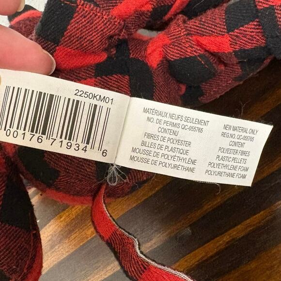 AE American Eagle Special Edition Black and Red Checkered Micky Mouse Plush - Picture 6 of 13